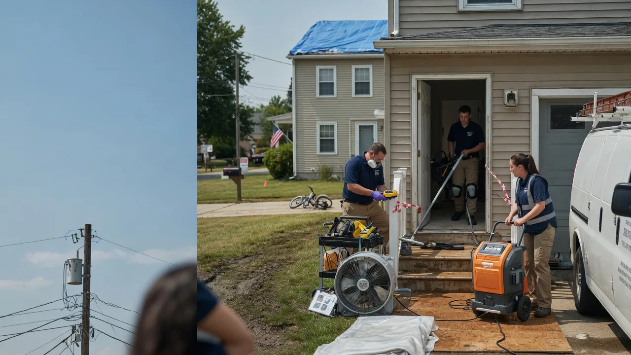 Water Damage Repair in Pope Army Airfield, NC near me